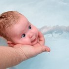 Baby sucking on fingers