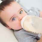 Little boy drinking his beverage