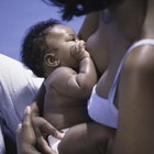 young mother breast feeding her infant