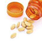 Pregnant woman with pills