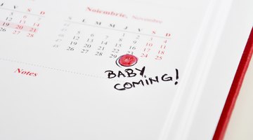 Smiling pregnant woman