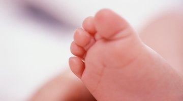 Hand of child