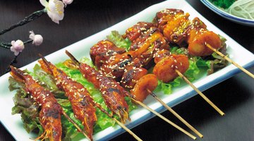 Baked potatoes with cheese