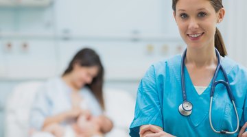 Manual breast pump and milk at background