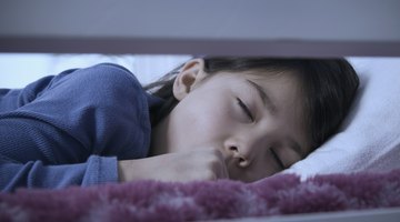Toddler boy sleeping