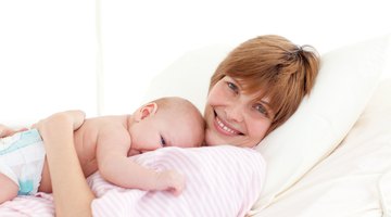 Baby and mom