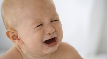 Cute Baby Boy is Teething