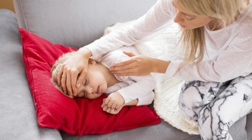 Portrait of a Mother Holding Her Son
