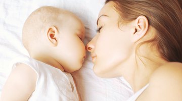 Newborn in the hospital